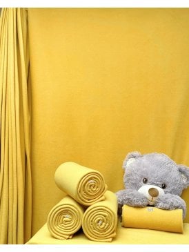 Polar Fleece Anti Pill Washable Soft Fabric- Sunflower PF SNF