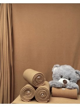 Polar Fleece Anti Pill Washable Soft Fabric- Tan PF TAN