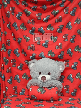 Polar Fleece Anti Pill Washable Soft Fabric- Tractors SQ835
