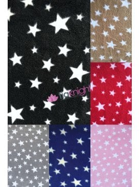 Polar Fleece Anti Pill Washable Soft Fabric- Twinkle Stars PF227