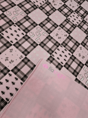 Polar Fleece Double Sided Anti Pill Washable Soft Fabric- Festive Tartan SQ718