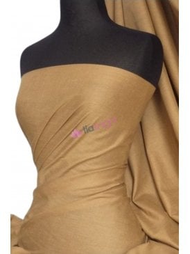 Poly Cotton Material- Camel Q460 CML