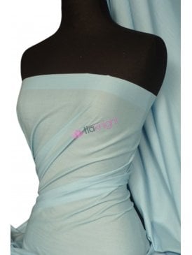 Poly Cotton Material- Ice Mint Q460 ICE
