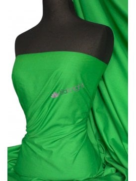 Poly Cotton Material- Kelly Green Q460 KGR