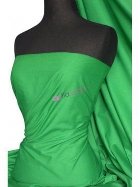 Poly Cotton Material- Leaf Green Q460 LFGR