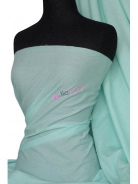 Poly Cotton Material- Minty Blue Q460 MNTBL