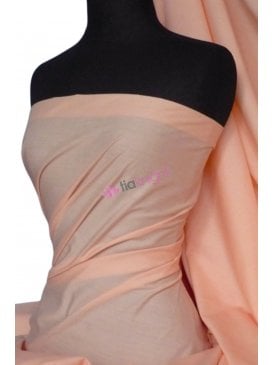 Poly Cotton Material- Peach Q460 PCH