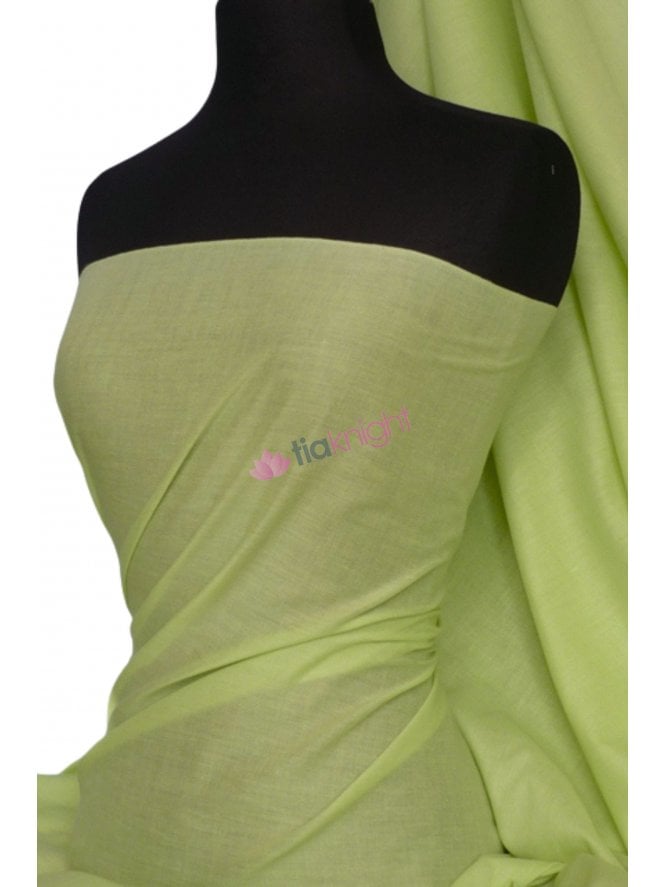 Poly Cotton Material- Pistachio Q460 PISTA