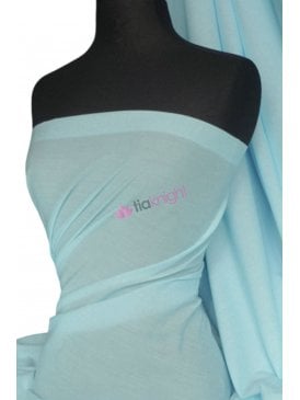 Poly Cotton Material- Powder Blue Q460 PWBL