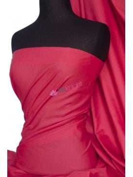 Poly Cotton Material- Raspberry Q460 RSP