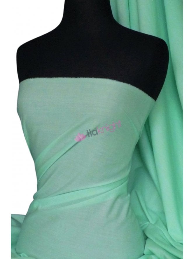Poly Cotton Material- Soft Mint Q460 SMNT