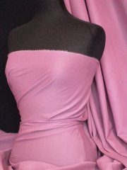 Poly Cotton Sheeting Fabric Material (150cm)- Mauve Q1274 MAU