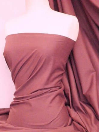 Poly Cotton Sheeting Fabric Material (150cm)- Raspberry Q1274 RSPB