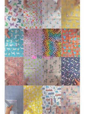 Poly Cotton Woven Crafting Fabric 45" Wide Assorted Patterns SQ752
