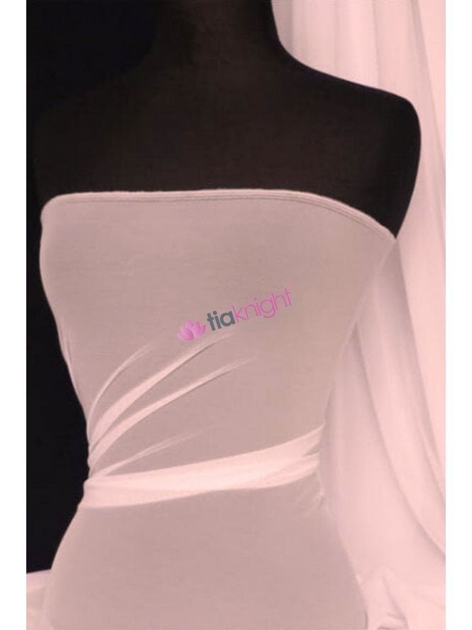Poly Mesh Stretch Sheer Material- Light Pink SQ43 LTPN