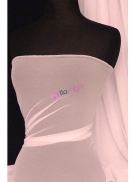 Poly Mesh Stretch Sheer Material- Light Pink SQ43 LTPN