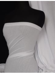 Poly Viscose Light Weight Fabric- White Q530 WHT