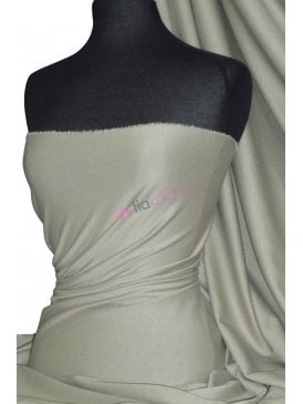 Ponte Double Knit Stretch Jersey Fabric- Beige Q37 BGE