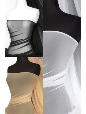 Power Mesh 4 Way Stretch Dressmaking Material- 109 P2