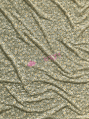 Power Mesh 4 Way Stretch Material- Daisies Sage/Yellow SQ711 SGYL