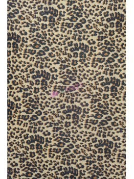 Power Mesh/ Net 4 Way Stretch Material- Cheetah SQ857 STNBK