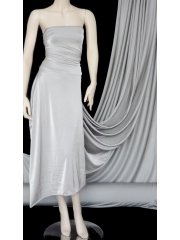 PQ Sheen Tactel 4 Way Stretch Lycra Jersey Fabric- Taupe Q1268 PQTPE