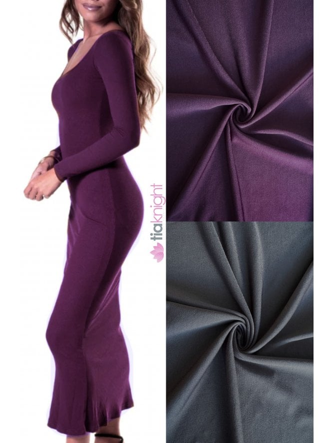 Premium Soft Brushed 4 Way Stretch Jersey Fabric- SQ963