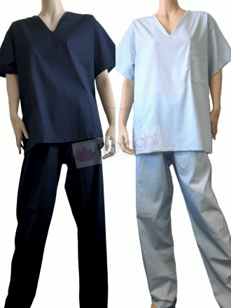 Ready To Wear NHS Hospital Scrubs Uniform Set Unisex | Made In The UK