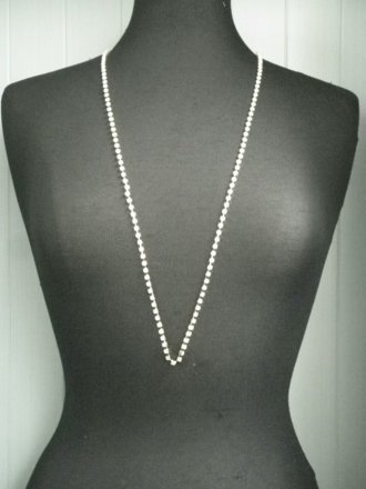 Rhinestone Chain- Gold EM180 GLD