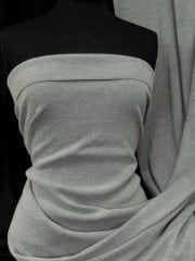 Ribbing Cuff (52 cms) Stretchy Knit Tubular Material- Grey SQ284 GR