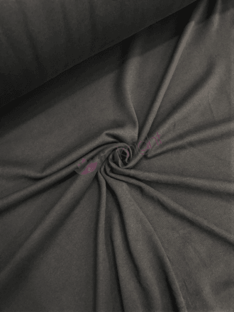 Ribbing Cuff (Open Width) Stretchy Elastane Knit Material- Black SQ706 BK