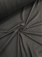 Ribbing Cuff (Open Width) Stretchy Elastane Knit Material- Black SQ706 BK