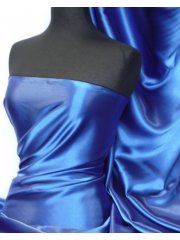 Satin Medium Weight Fabric- Royal Blue Q243 RBL