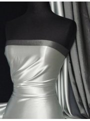 Satin Medium Weight Fabric- Silver Grey Q243 SLVGY