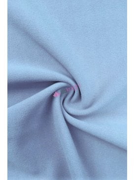 Scuba Crepe Stretch Jersey Dressmaking Fabric- Baby Blue SQ181 BBL