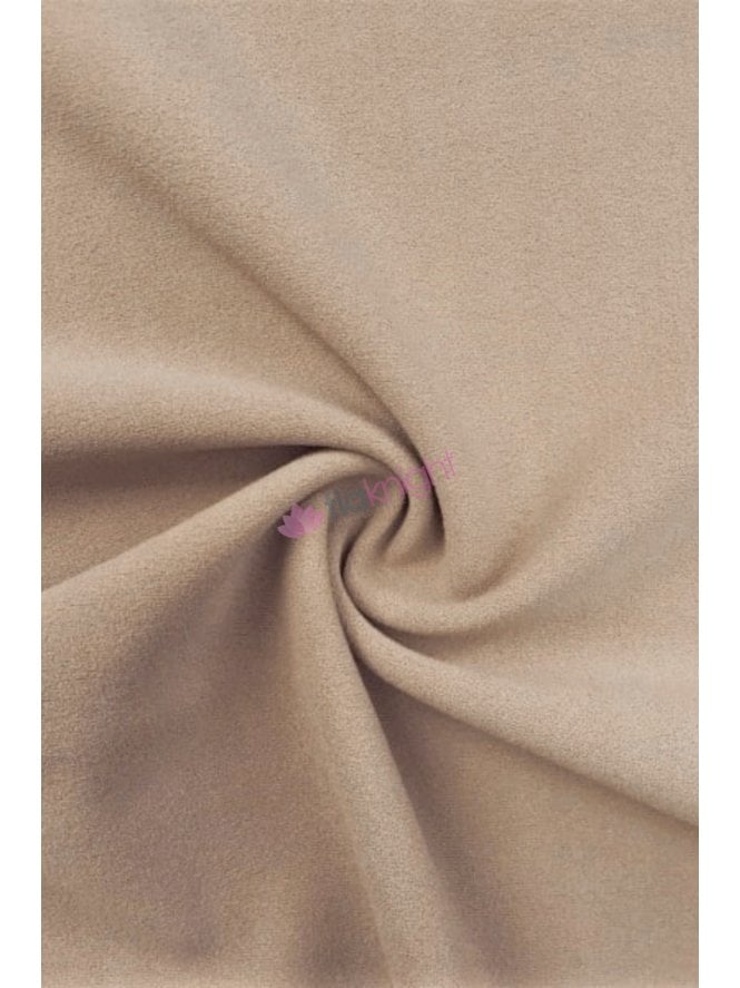 Scuba Crepe Stretch Jersey Dressmaking Fabric- Beige SQ181 BGE