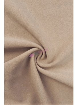 Scuba Crepe Stretch Jersey Dressmaking Fabric- Beige SQ181 BGE
