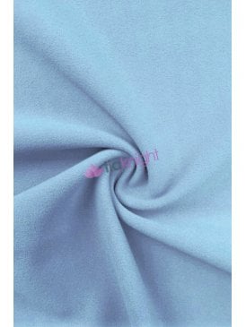 Scuba Crepe Stretch Jersey Dressmaking Fabric- Bluebell SQ181 BLB