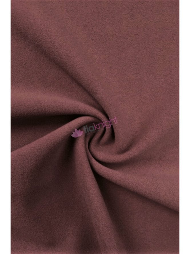 Scuba Crepe Stretch Jersey Dressmaking Fabric- Chocolate Brown SQ181 CHBR