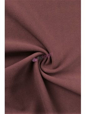 Scuba Crepe Stretch Jersey Dressmaking Fabric- Chocolate Brown SQ181 CHBR