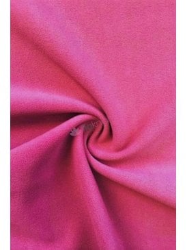 Scuba Crepe Stretch Jersey Dressmaking Fabric- Fuchsia Pink SQ181 FCH