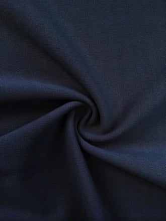Scuba Crepe Stretch Jersey Dressmaking Fabric- Ink Navy SQ181 INK