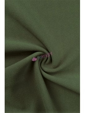 Scuba Crepe Stretch Jersey Dressmaking Fabric- Khaki SQ181 KH