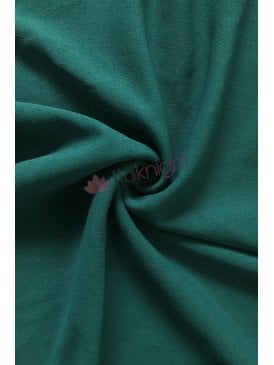 Scuba Crepe Stretch Jersey Dressmaking Fabric- Pine Green SQ181 PNGR