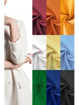 Scuba Crepe Stretch Jersey Dressmaking Fabric- SQ181