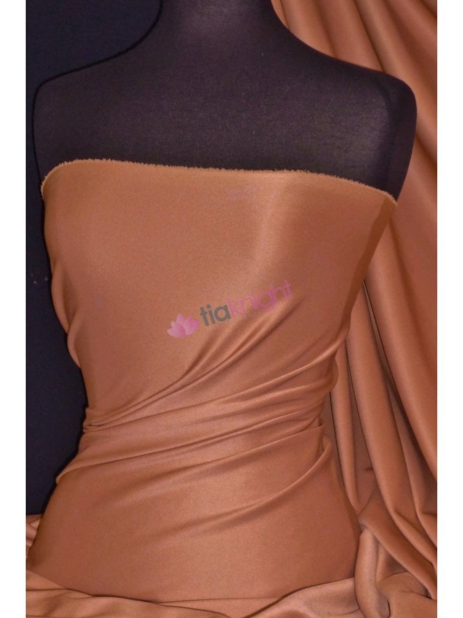Scuba Stretch Poly Fabric- Copper Q792 COP