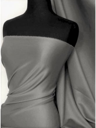 Scuba Stretch Poly Fabric- Dark Cloud Grey Q792 DCGR