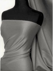 Scuba Stretch Poly Fabric- Dark Cloud Grey Q792 DCGR