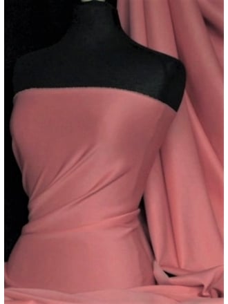 Scuba Stretch Poly Fabric- Dusky Pink Q792 DPN