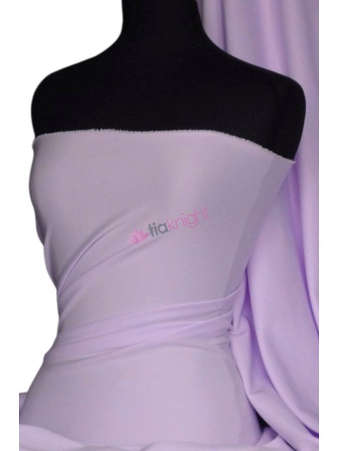 Scuba Stretch Poly Fabric- Lilac Q792 LIL